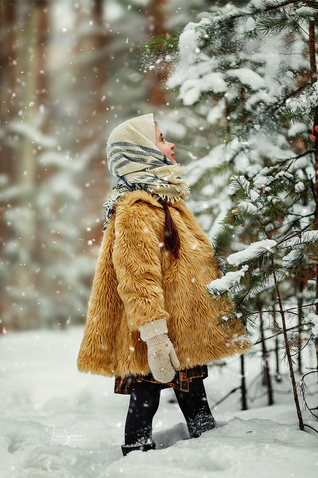 Зимняя прогулка. Детский и семейный фотограф в Екатеринбурге