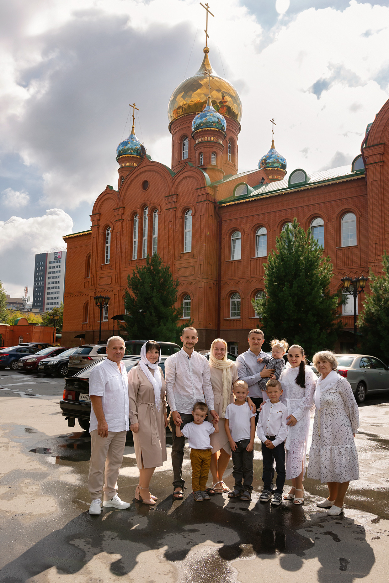 Крещение. Детский и семейный фотограф в Екатеринбурге