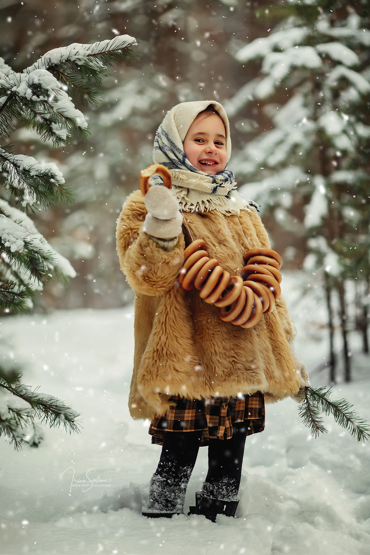 Зимняя прогулка. Детский и семейный фотограф в Екатеринбурге
