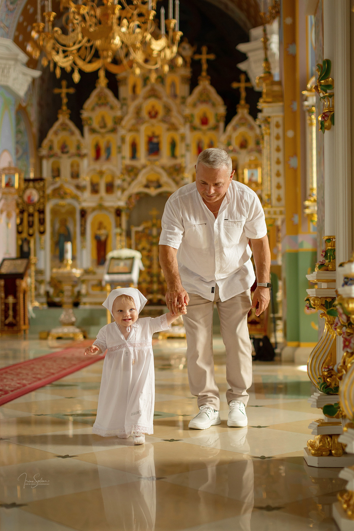 Крещение. Детский и семейный фотограф в Екатеринбурге