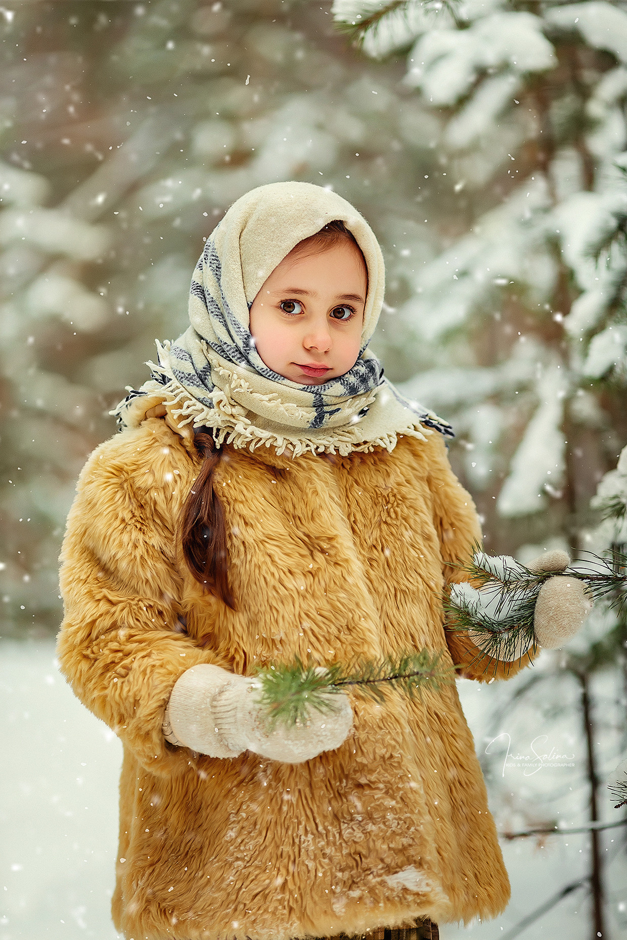 Зимняя прогулка. Детский и семейный фотограф в Екатеринбурге
