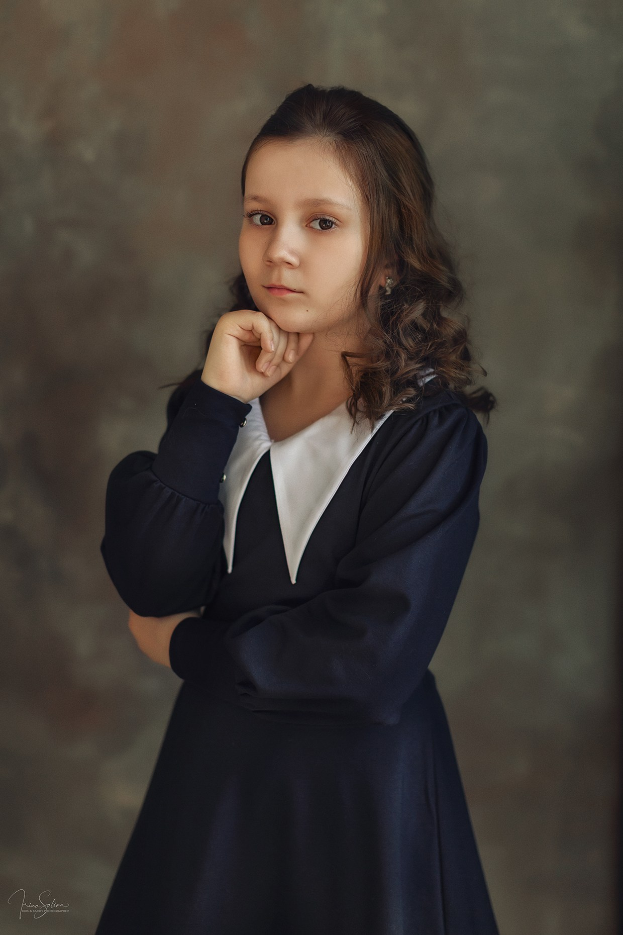 Детский школьный портрет. Детский и семейный фотограф в Екатеринбурге