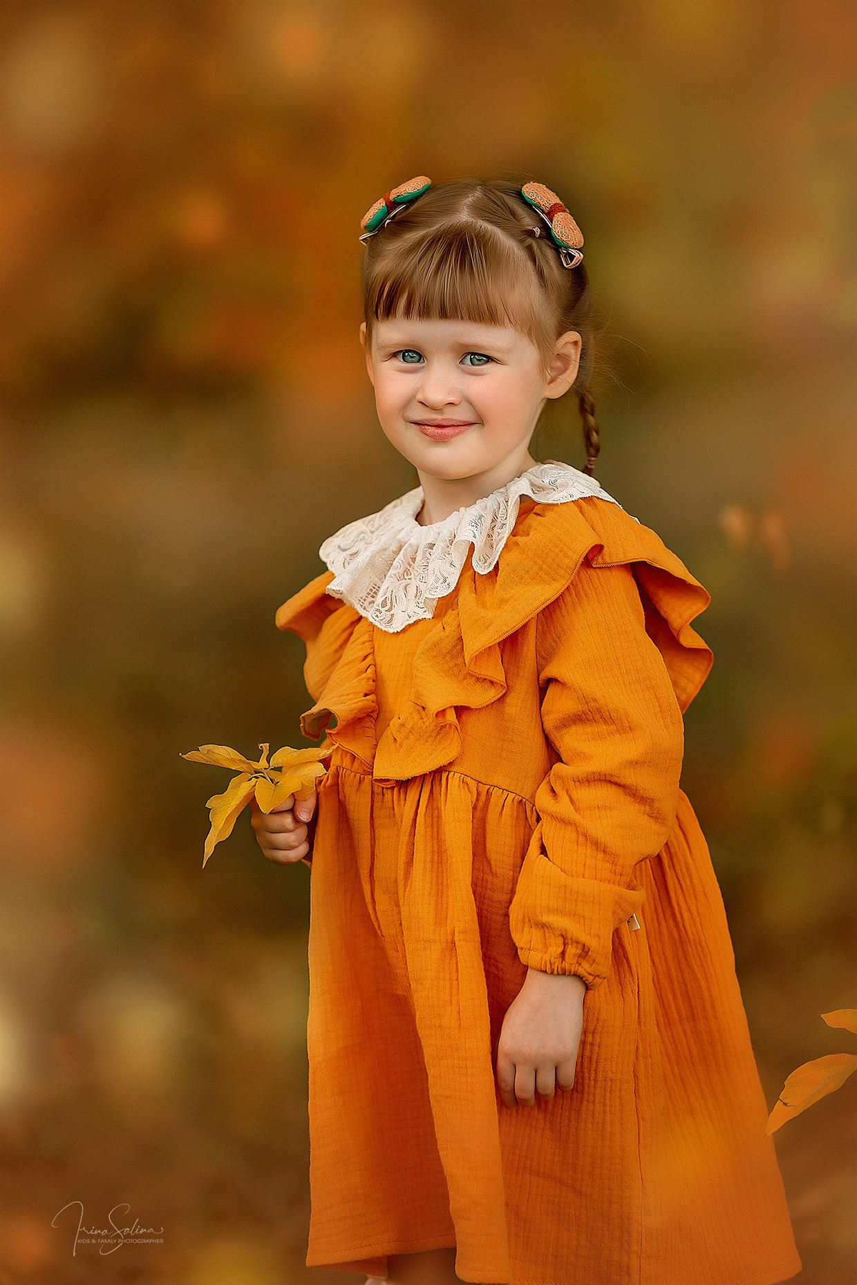 Осенняя фотосессия в парке УРУГПС. Детский и семейный фотограф в Екатеринбурге