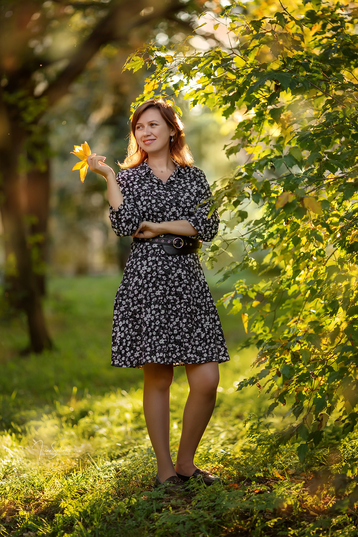 Индивидуальная осенняя фотосессия. Детский и семейный фотограф в Екатеринбурге