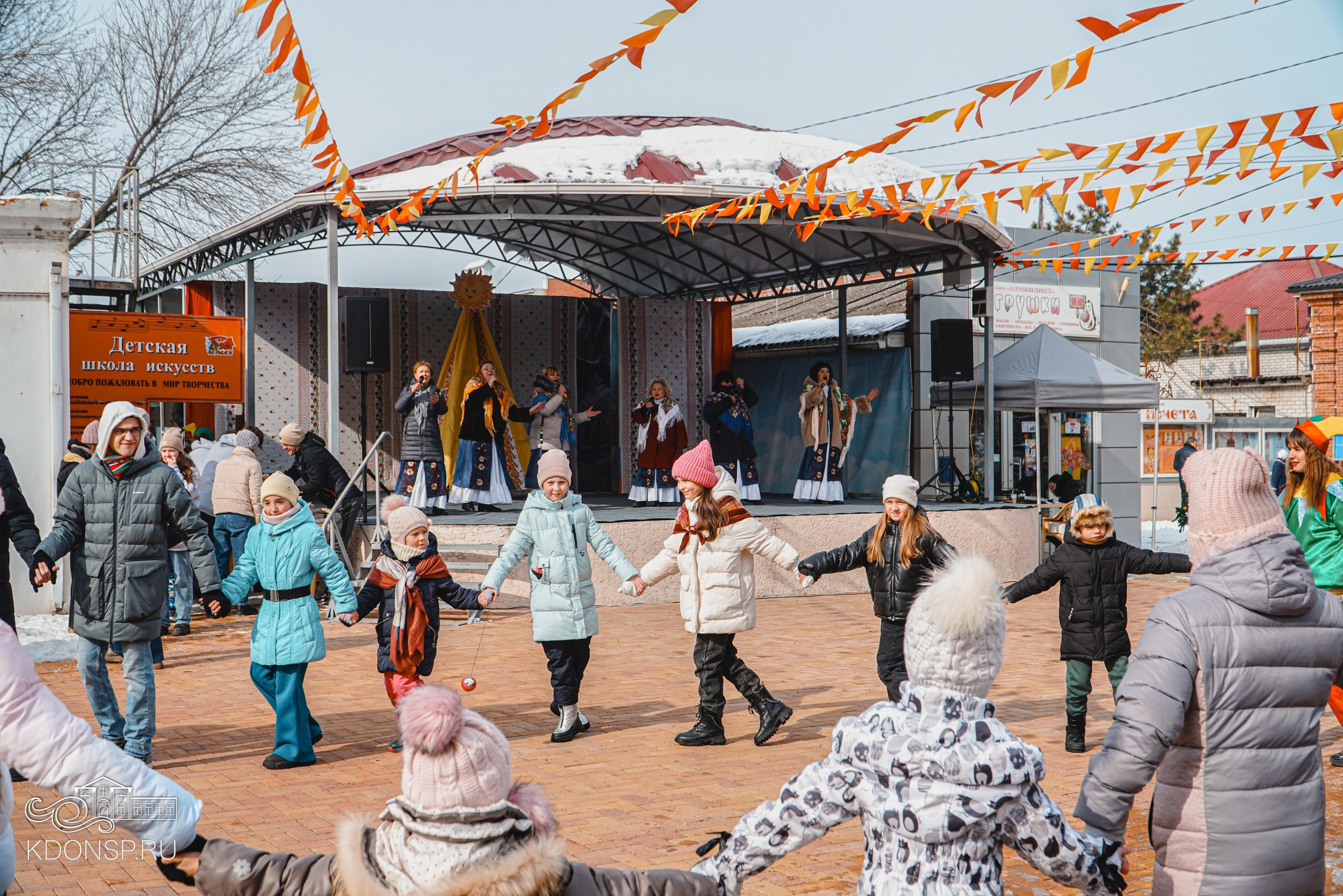 Масленица. Новотитаровский Дом культуры
