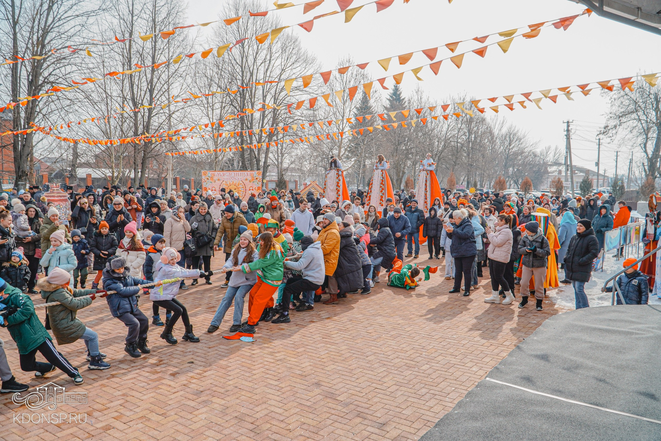 Масленица. Новотитаровский Дом культуры