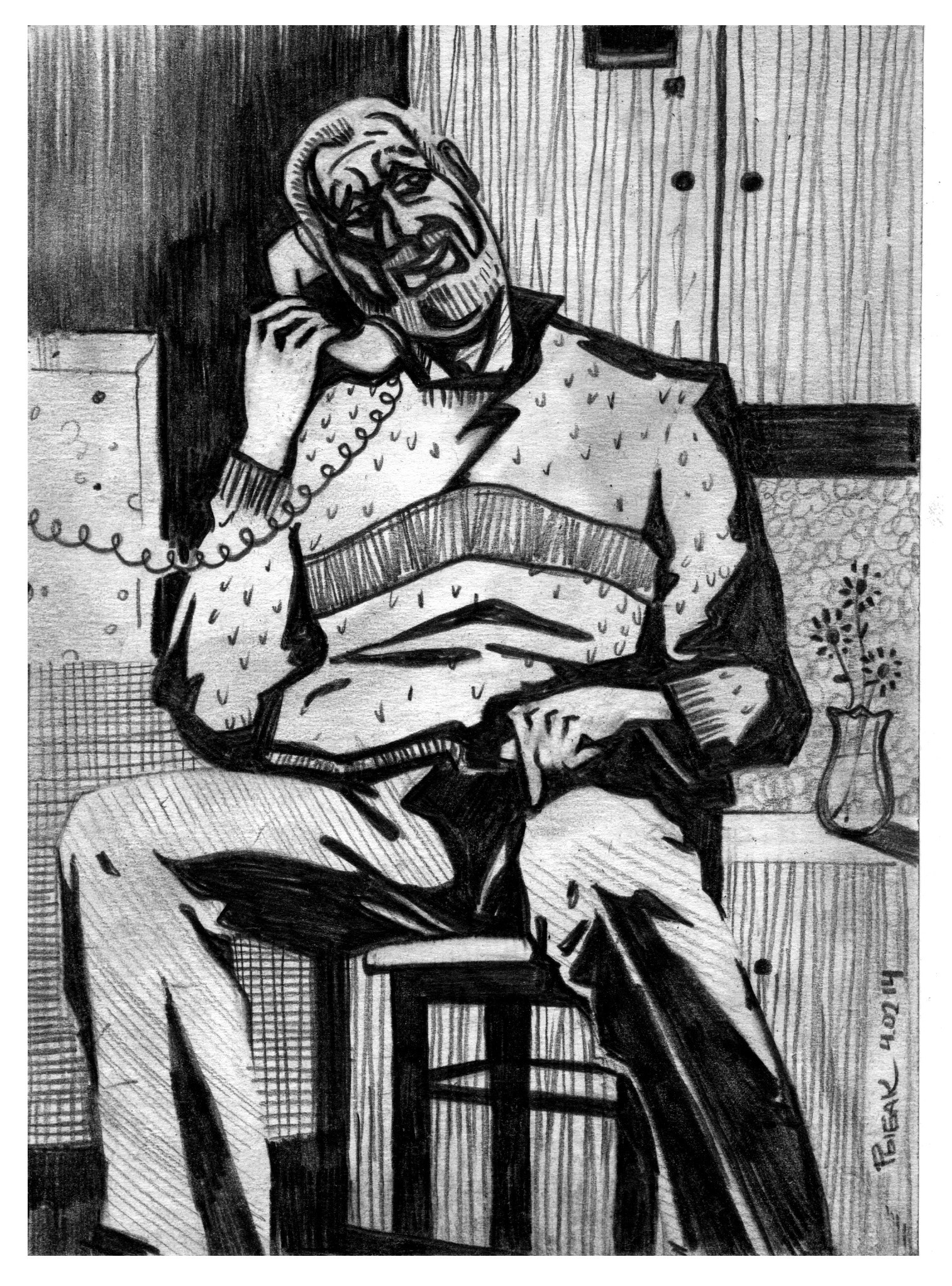 Графика 2014. Художник Рыбак Николай