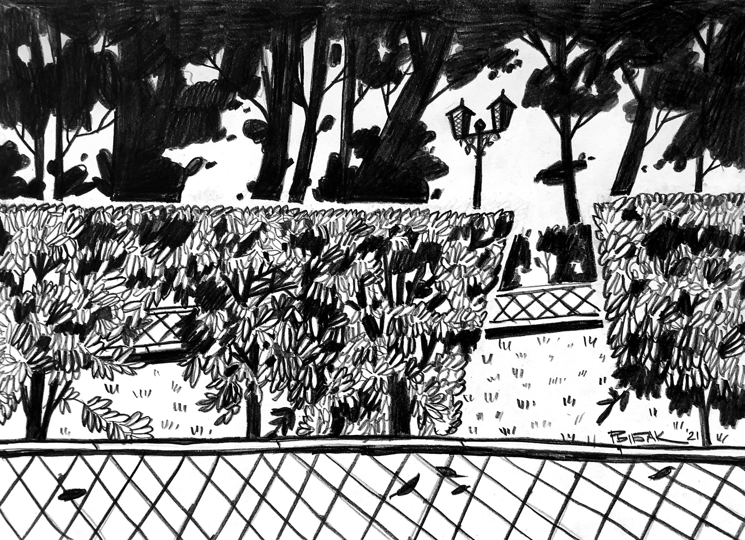 Этюды ЦЭВ. Художник Рыбак Николай