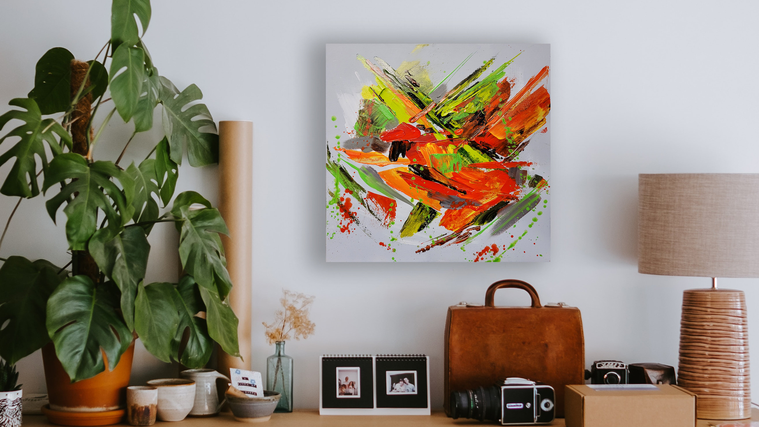 Абстракция № 3. Фактурные картины для интерьера