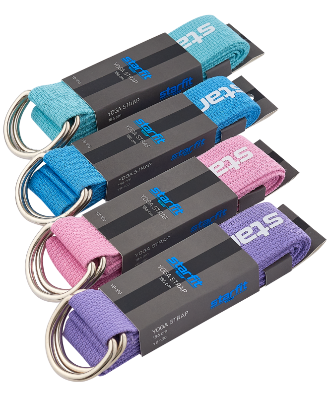 Ремни для растяжки разных цветов с алюминиевой бляшкой.