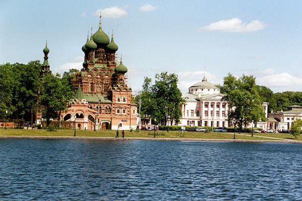 Свадебная фотосессия в усадьбе Останкино