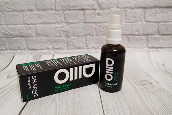 Дезодорант Гринвей шалфей и мята флакон и коробочка