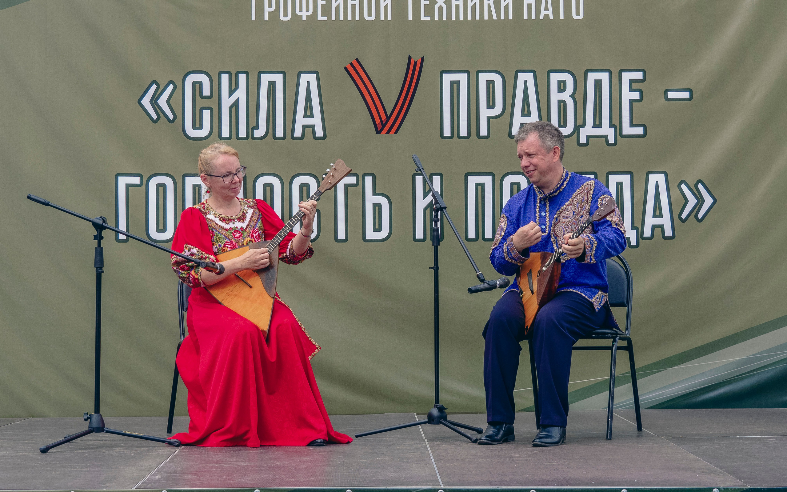 Выставка трофейной военной техники стран НАТО в Тюмени