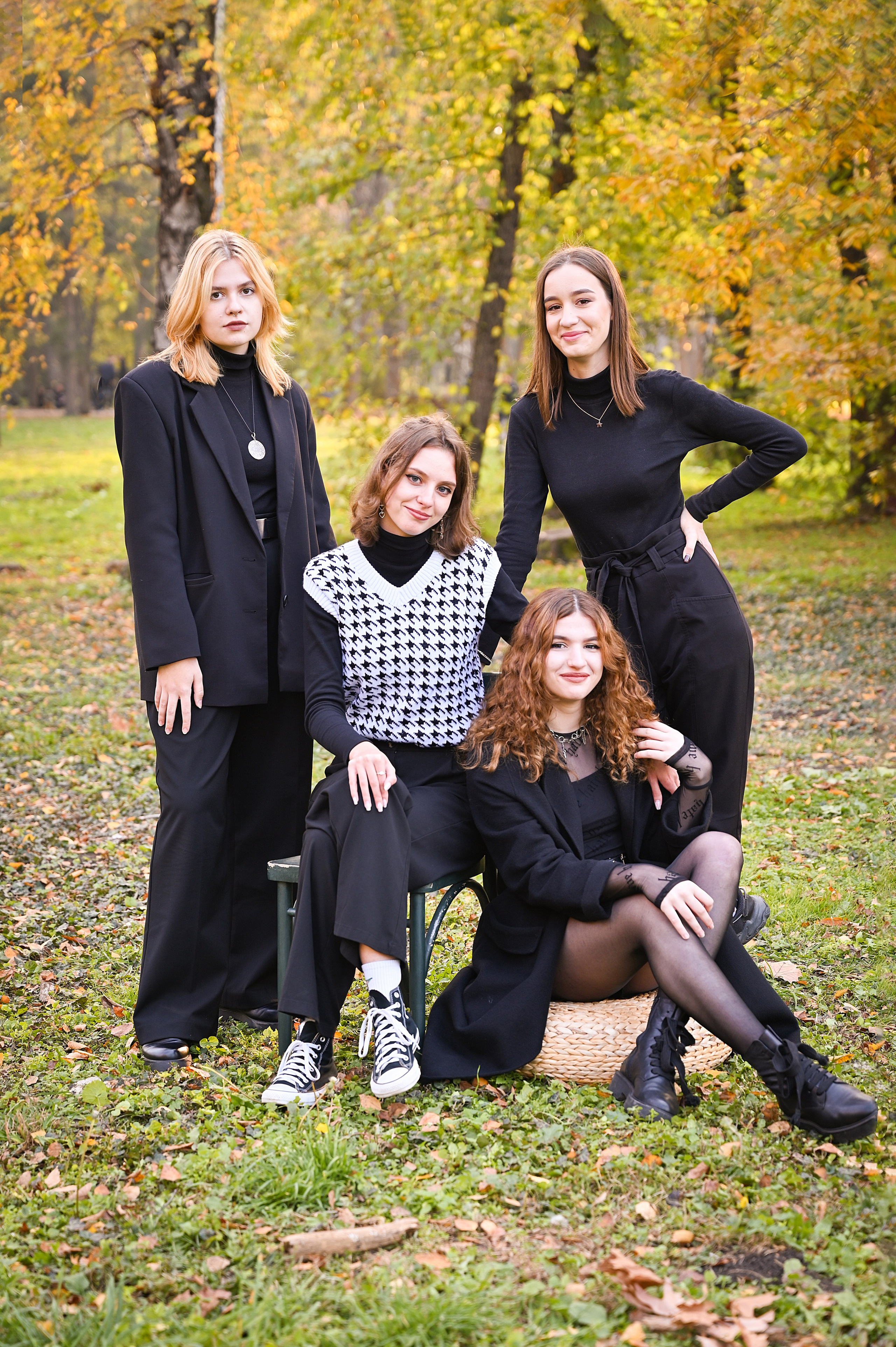 Школьная осенняя фотосессия