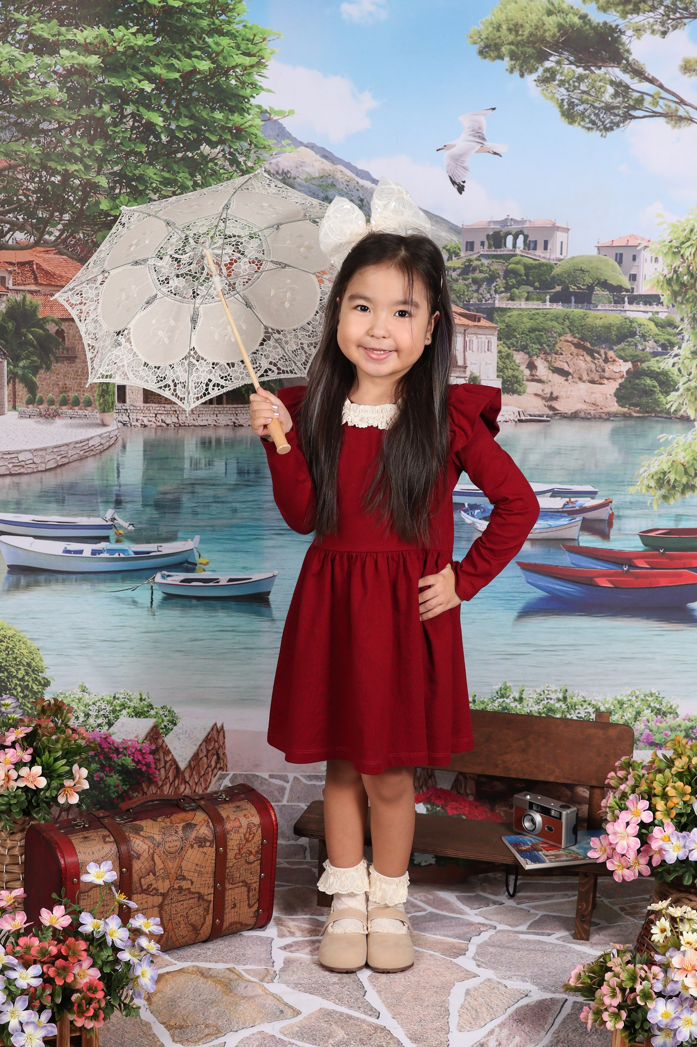 Путешественники. Детский фотограф в Алматы, виньетки, выпускной альбом Алматы