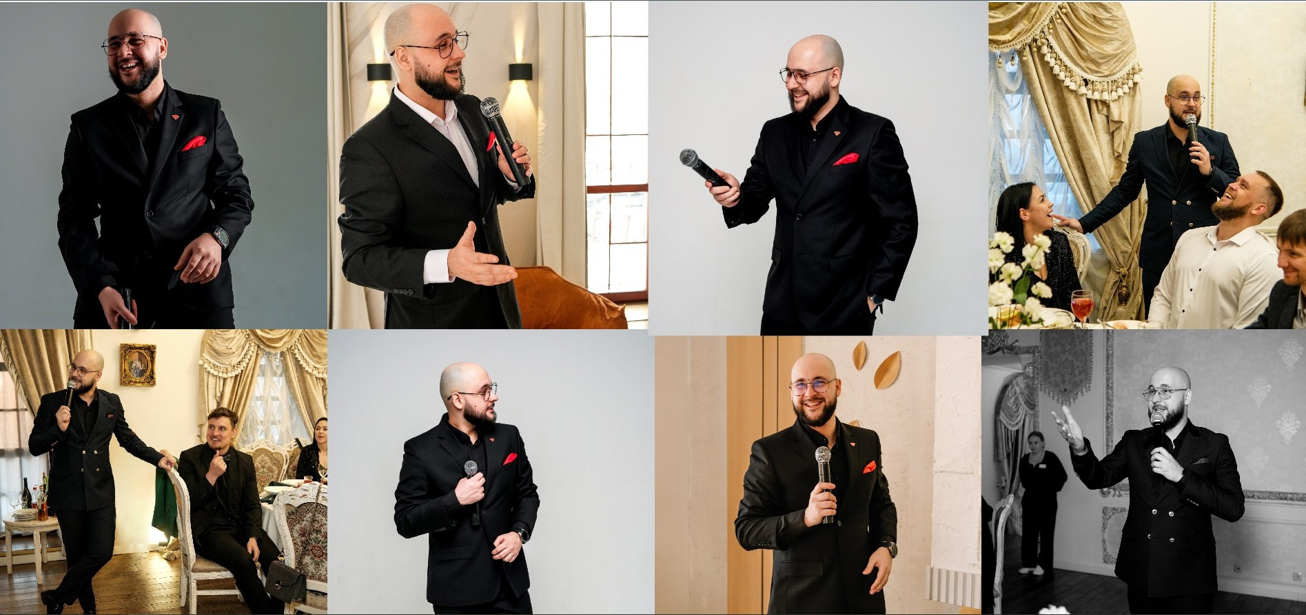 Съёмка фото и видео для ведущего Александра Кинчеева. Фотограф и видеограф Анна Жагорина