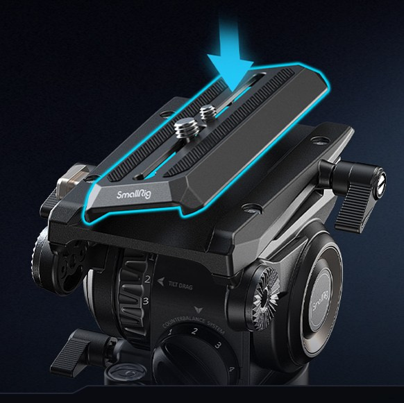 SmallRig, видеоголовка с нагрузкой 8 кг «PH8 4287». Фотограф — видеограф в Москве Дмитрий Менделеев