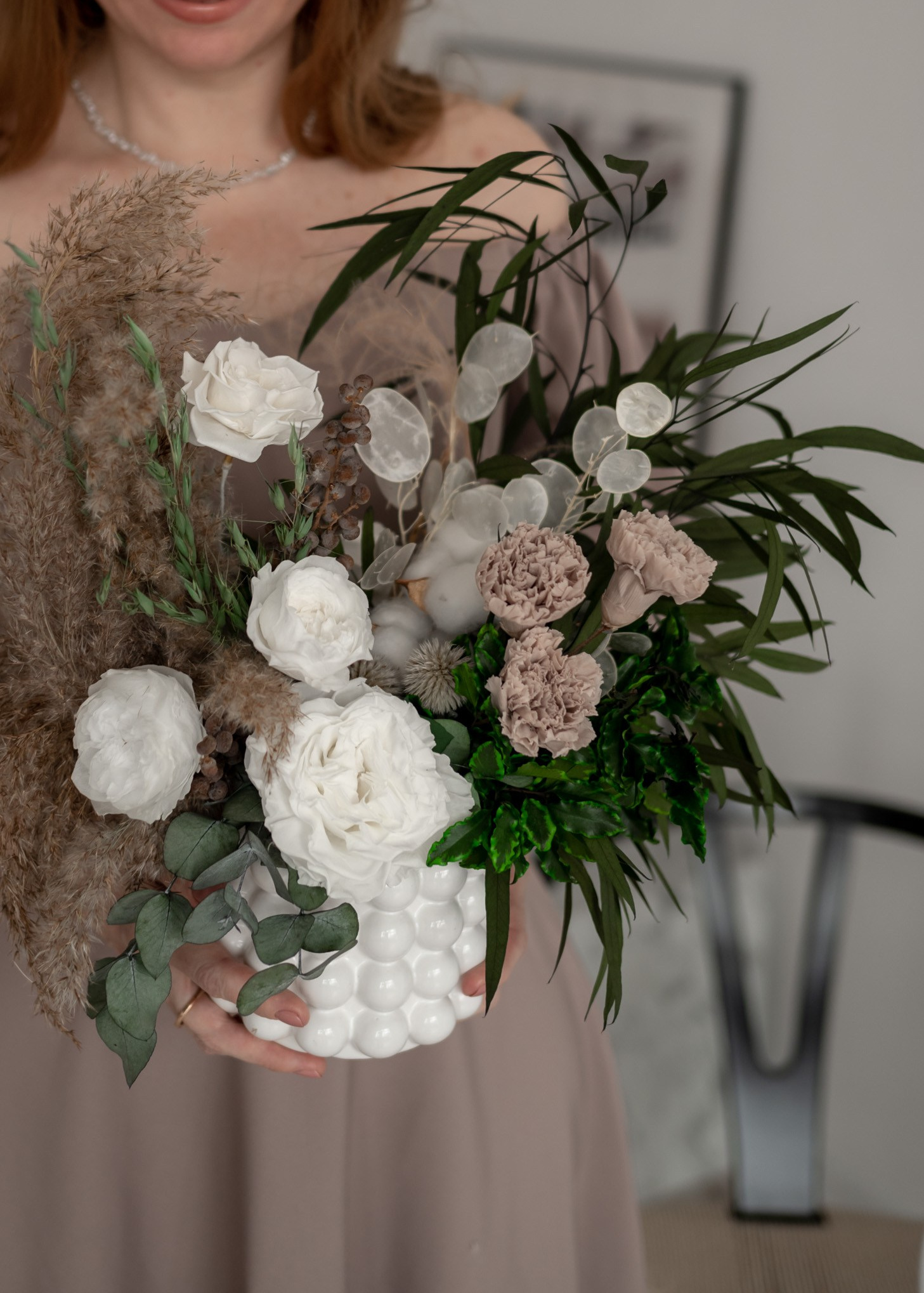 Витрина. Стабилизированные цветы Букеты Москва