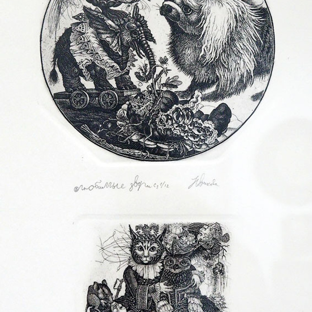 Фантазии в стиле Гофмана - Люминография - luminografia.ru