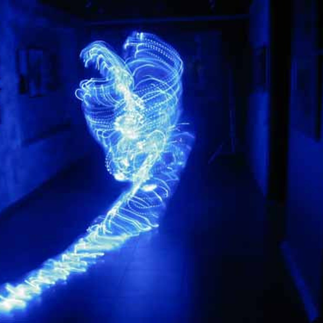 Виктор Борисов художник люминограф член СХ России живописец