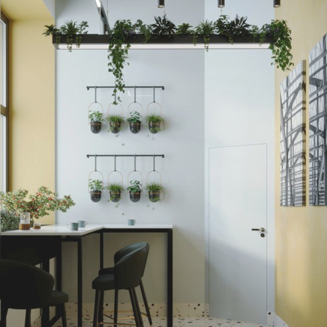 Офис 120 метров Екатеринбург. Портфолио 3D визуализатора