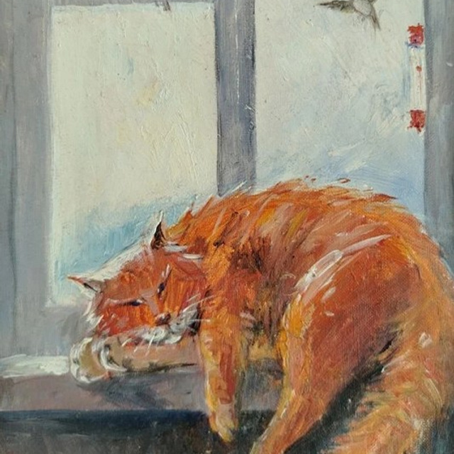 «Мартовский кот». Artrostragallery.ru