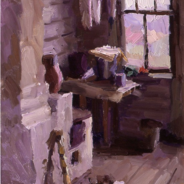 «Мастерская в Саввинке» 1957 год Собр. Д. Томас. Испания