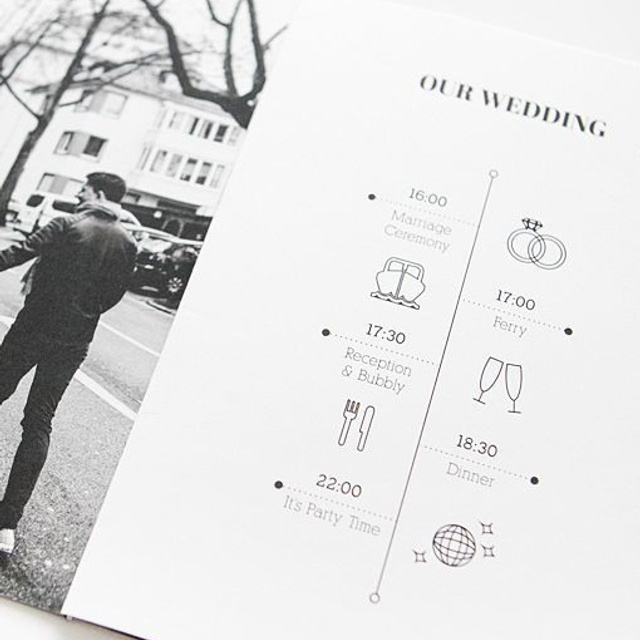 Приглашения на свадьбу и торт