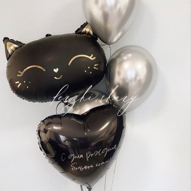 Предметное фото праздничных шаров - волшебные шарики, приносящие радость и удовольствие.