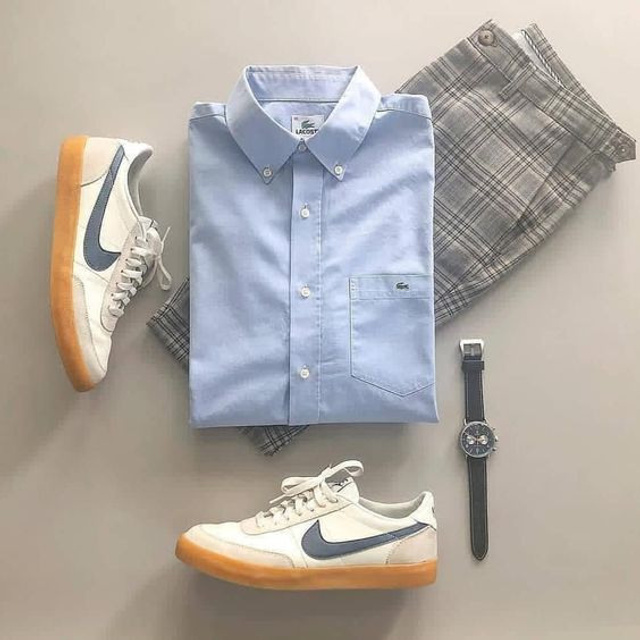 Предметное фото - элегантные мужские комплектации.