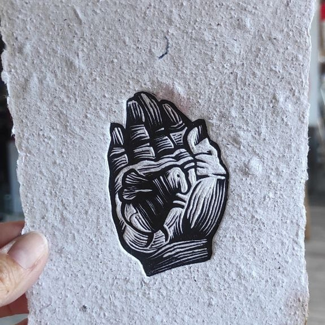 Бумага ручной работы, А5, 10 листов. Фотография Стремского