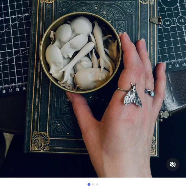 ОБУЧЕНИЕ. Авторские Шарнирные куклы и украшения из фарфора Алексаны Лавринчук