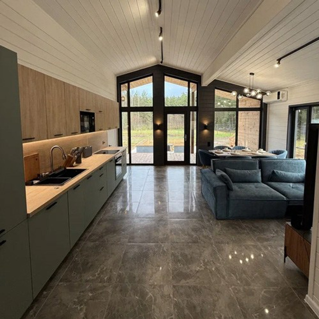 Коттедж для отдыха. Дом отдыха Happy in Home на 6 человек с баней, чаном