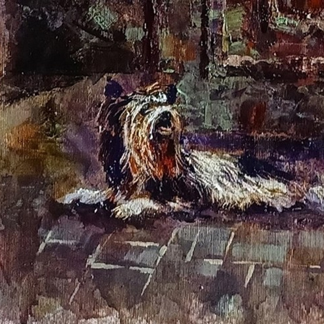 «Открытие». Художник Марина Новосельская