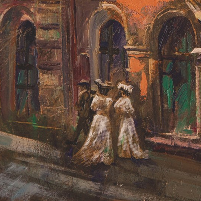 «Доходный дом купца Н. А. Бугрова». Художник Марина Новосельская