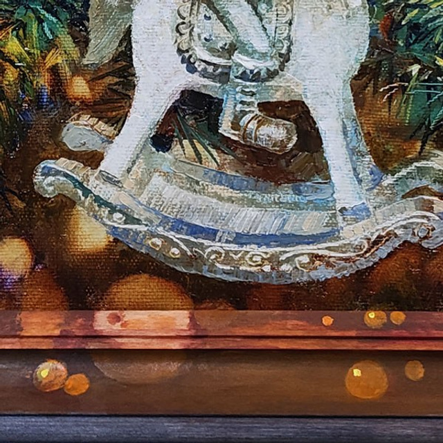 «Щелкунчик на лошадке». Художник Марина Новосельская