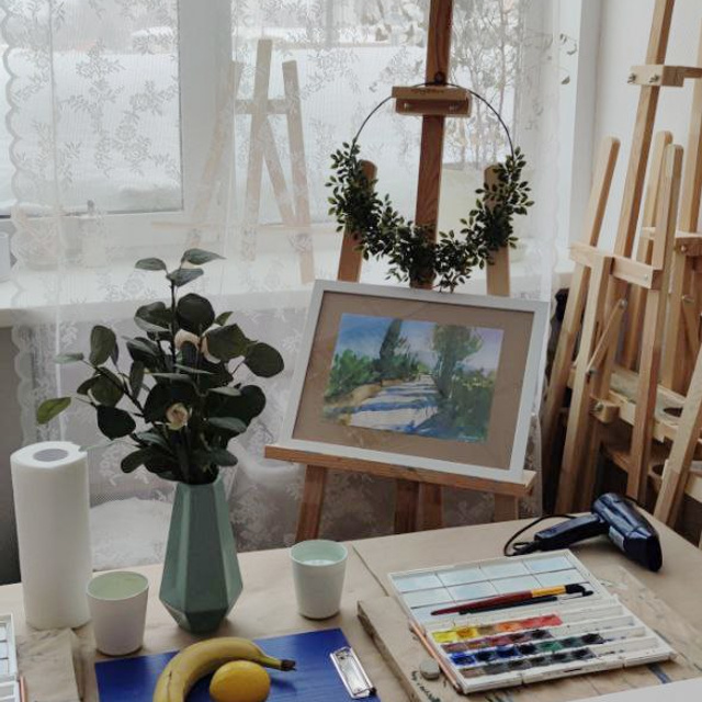 Ученики. Живопись Сони Корсаковой