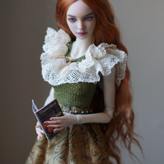 Memoria Nascosta — вторая жизнь старинных вещей. Ombra di seta — вязаная одежда для BJD кукол из шёлка