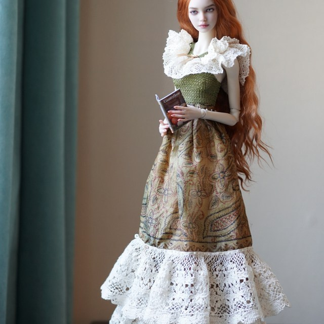 Memoria Nascosta — вторая жизнь старинных вещей. Ombra di seta — вязаная одежда для BJD кукол из шёлка