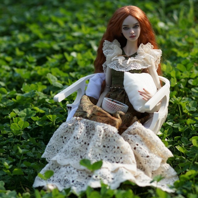 Memoria Nascosta — вторая жизнь старинных вещей. Ombra di seta — вязаная одежда для BJD кукол из шёлка