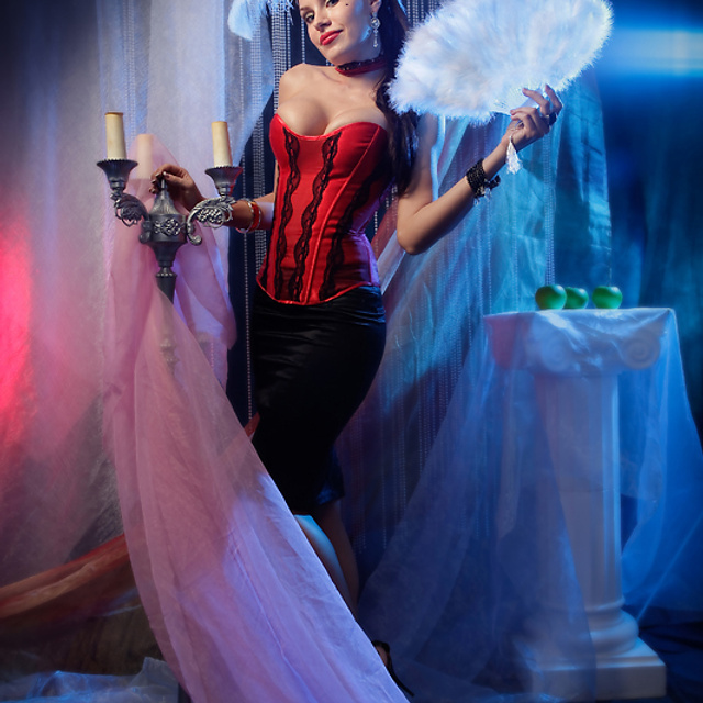 Portrait photo shoot by photographer Max Matvich. Max Matvich and Victoria Basova are professionals in their field