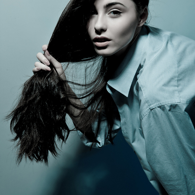 Portrait photo shoot by photographer Max Matvich. Max Matvich and Victoria Basova are professionals in their field