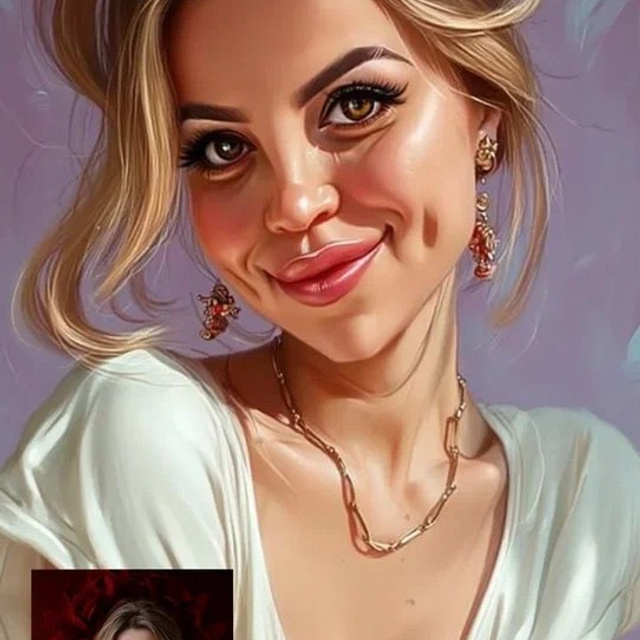 Шарж. Фотограф (графический дизайнер) Полонская Юлия