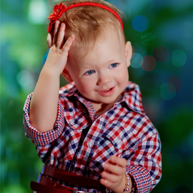 Настя. Новогодняя фотосессия