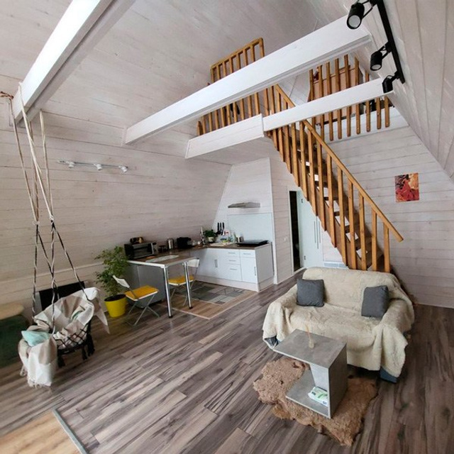 А-фрейм дом в Минеево — смотреть в каталоге