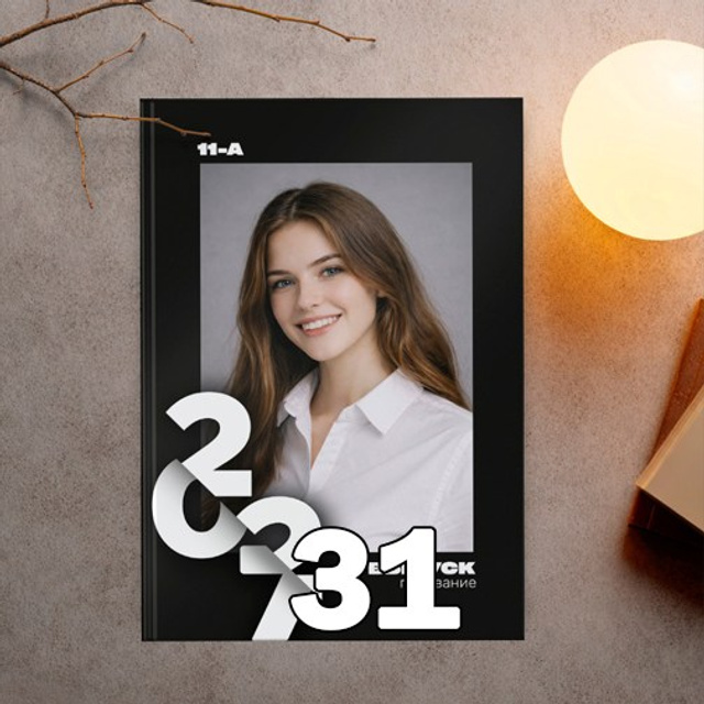 СШ. Альбом 10-И Арт.№ 83. 2026. Выпускные альбомы для школ и детсадов в Тюмени | Фотофикус