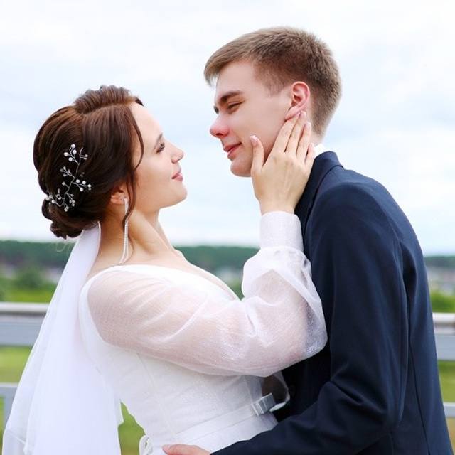 Уникальный момент в жизни молодоженов