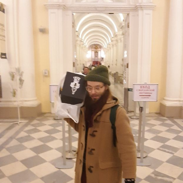 Музей Глазок. Roman Hodirev is an esoteriologist, multidisciplinary artist, photographer and musician. Saint Petersburg, Riga