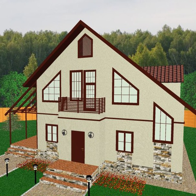 Проект «Фламинго» (230 м²)