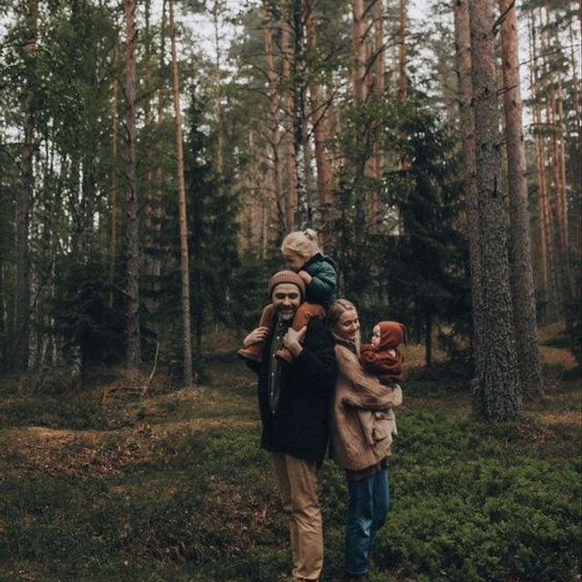 Осень. Семейный фотограф Москва. Фотограф беременности и материнства Москва